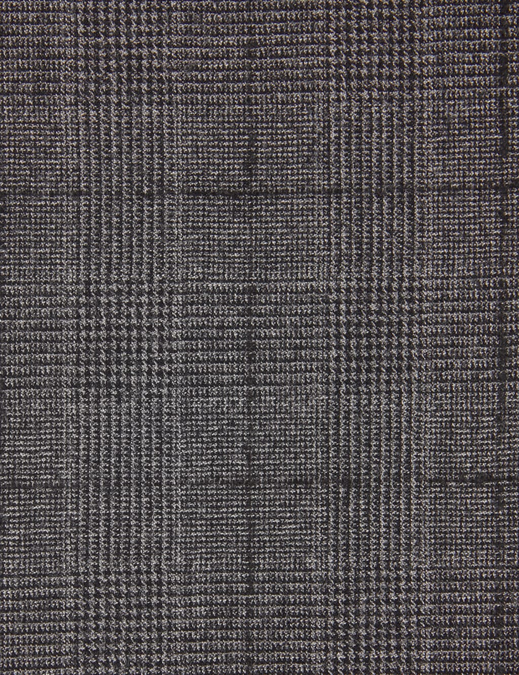 Charcoal Checked Tailored Fit Wool Trousers 6 of 6