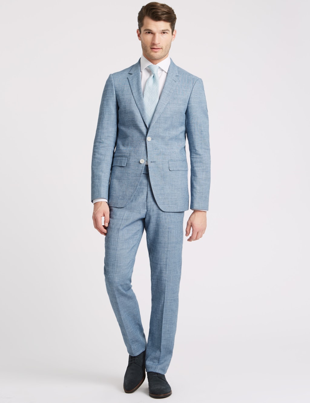Linen Miracle Slim Fit Textured Jacket 1 of 8