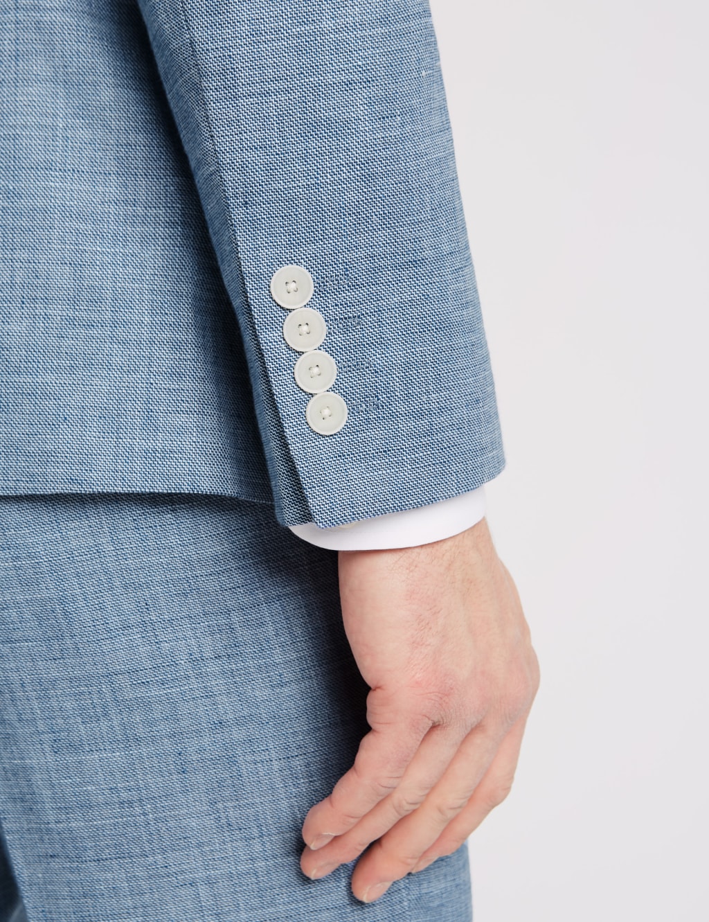 Linen Miracle Slim Fit Textured Jacket 6 of 8