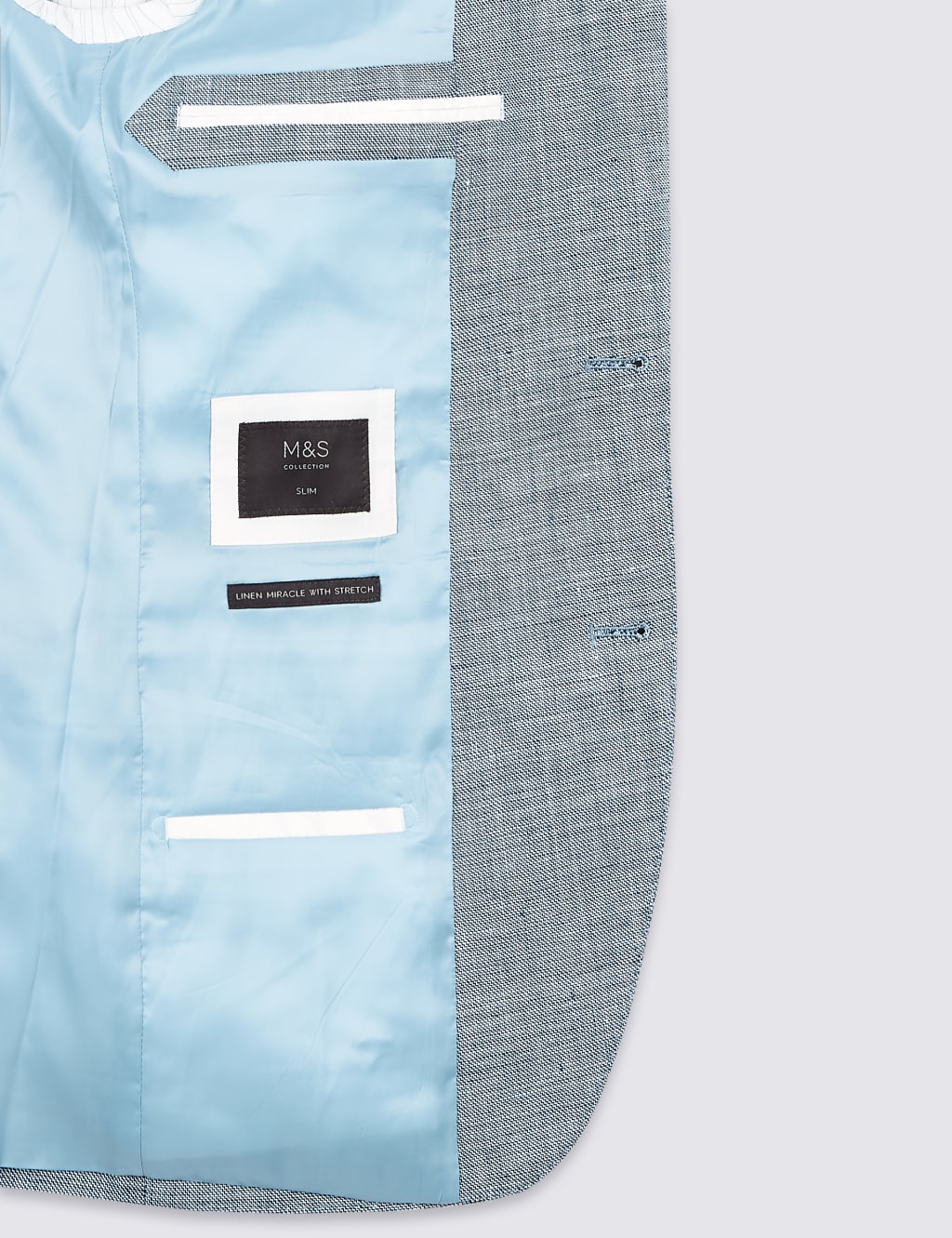Linen Miracle Slim Fit Textured Jacket 7 of 8