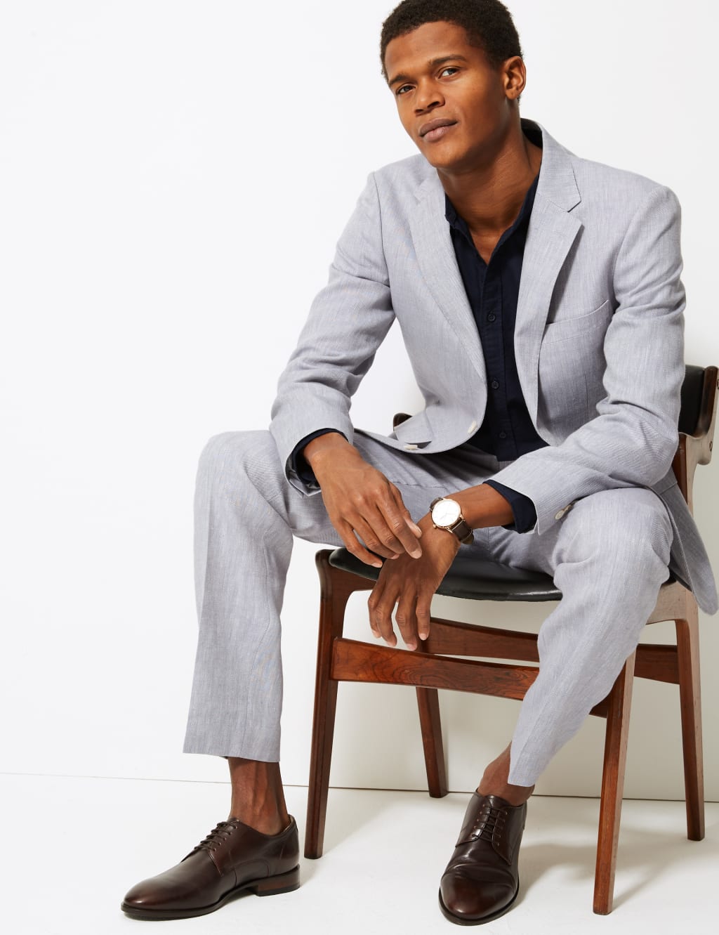 Slim Fit Linen Miracle Suit Jacket 2 of 4