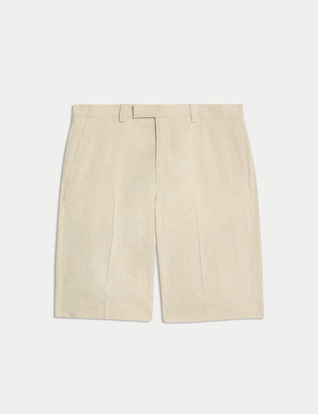 Tailored Fit Italian Performance Linen Blend Suit Shorts 2 of 9
