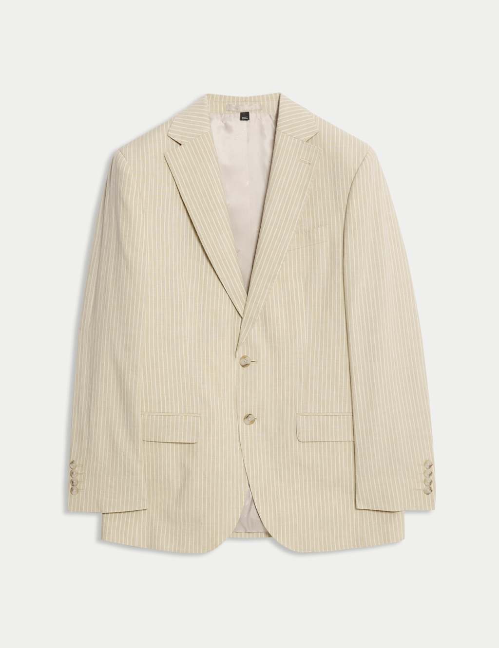 Tailored Fit Linen Rich Jacket 2 of 7