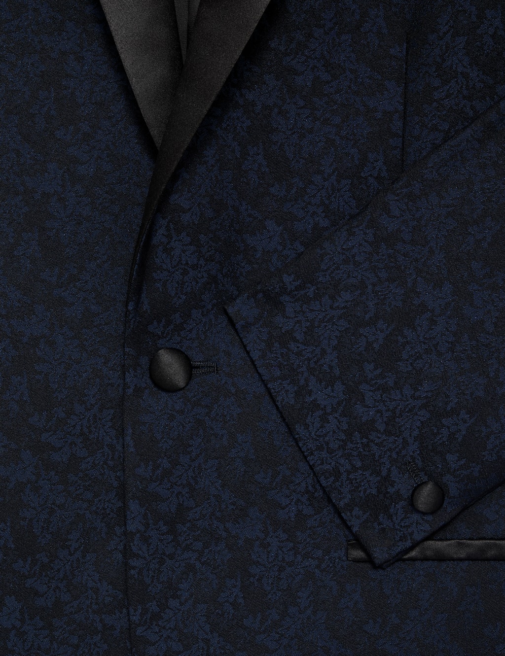 Navy floral blazer discount