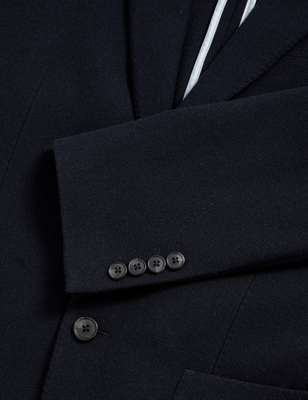 Tailored Fit Italian Wool Rich Twill Blazer 3 of 8