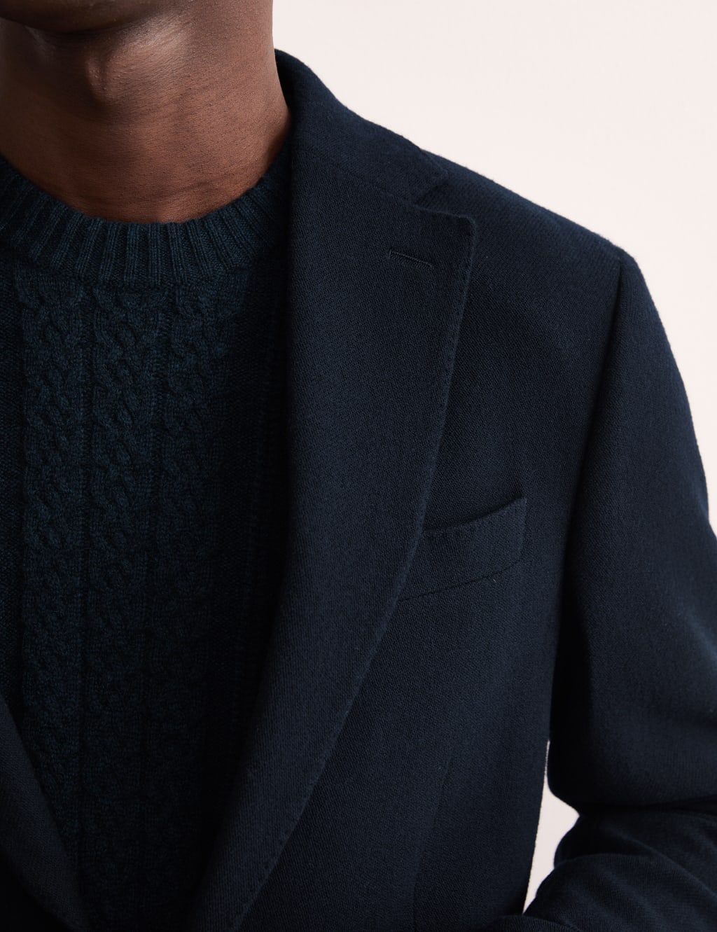 Tailored Fit Italian Wool Rich Twill Blazer 6 of 8