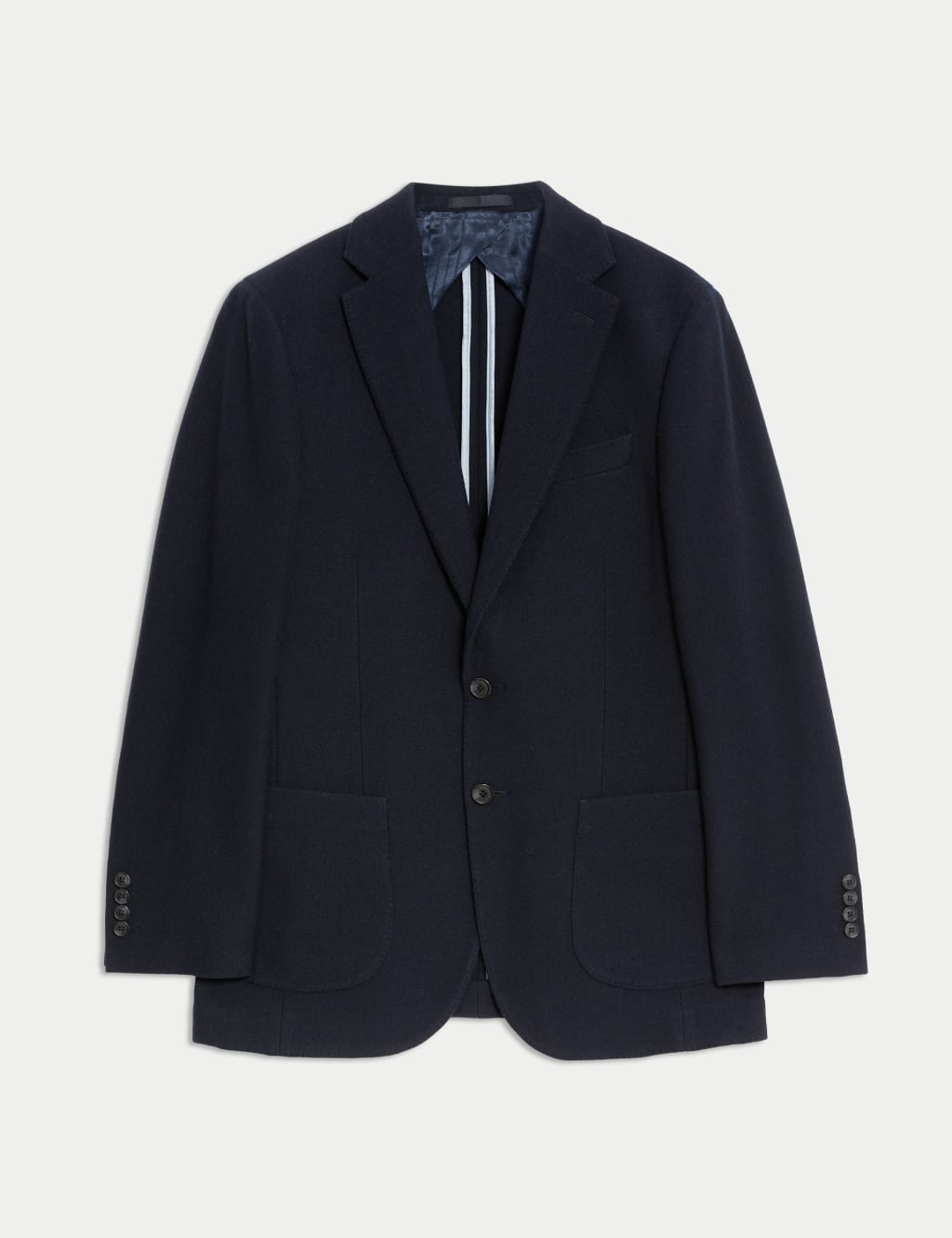 Tailored Fit Italian Wool Rich Twill Blazer 2 of 8