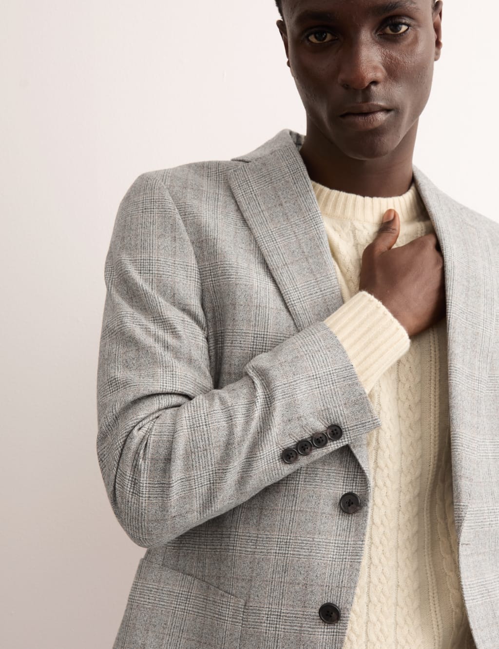 Tailored Fit Italian Wool Blazer 5 of 7