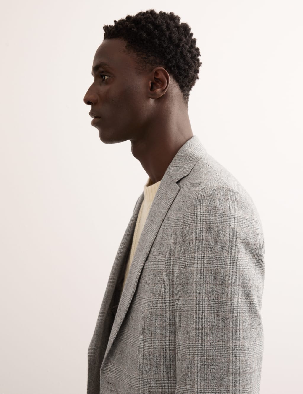 Tailored Fit Italian Wool Blazer 6 of 7