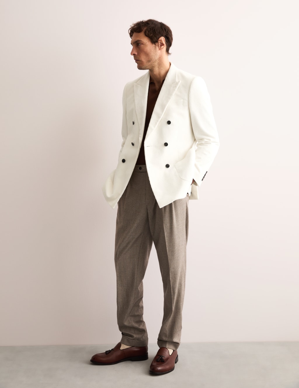 Tailored Fit Cotton Corduroy Blazer 5 of 8
