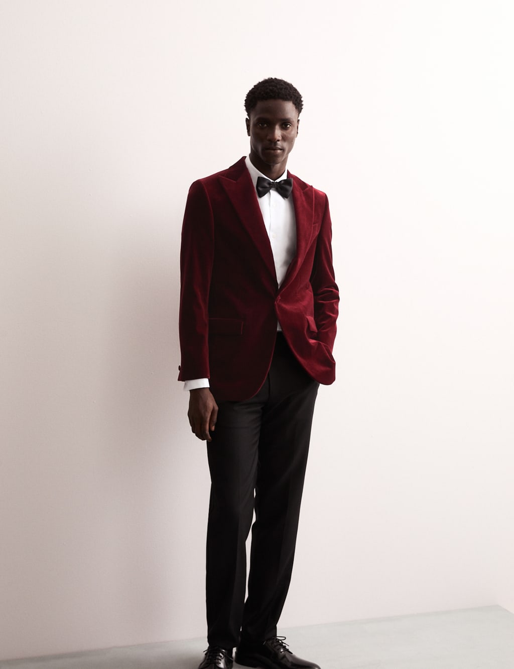 Velvet blazer mens red cheap
