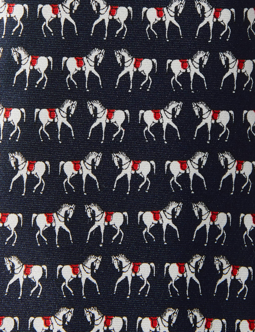 Pure Silk Horse Print Tie 3 of 3