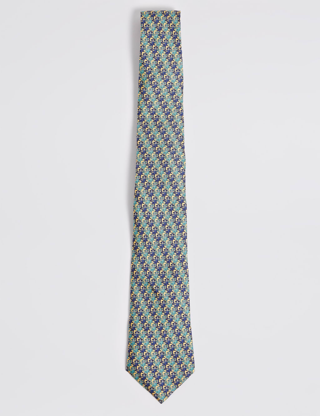 Pure Silk Monkey Print Tie 1 of 3