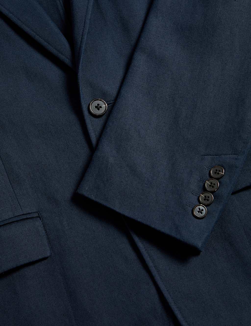 Tailored Fit Cotton Rich Laundered Jacket 3 of 7