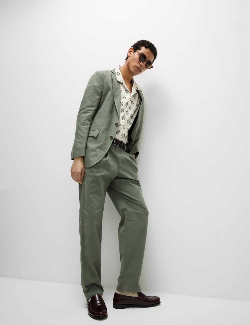 Tailored Fit Cotton Rich Laundered Jacket 6 of 8