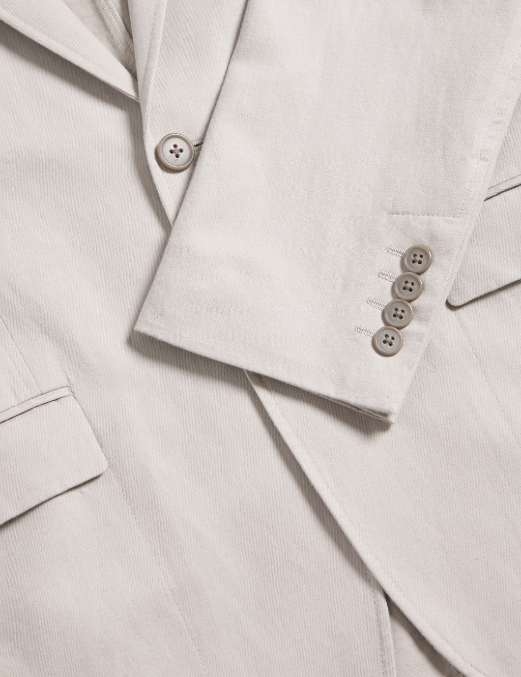 Tailored Fit Cotton Rich Laundered Jacket 3 of 7