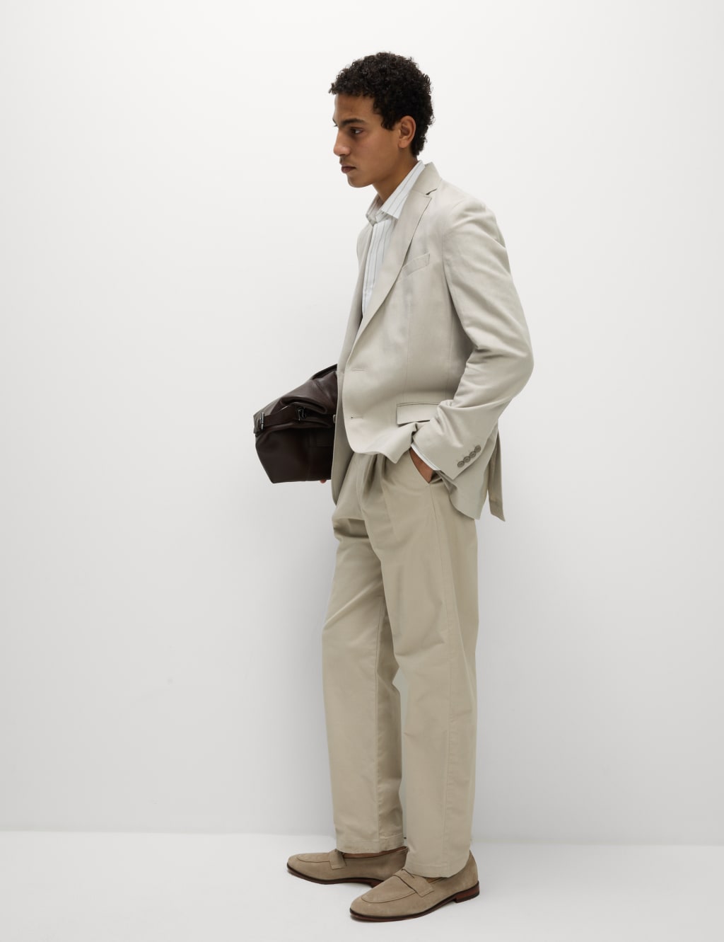 Tailored Fit Cotton Rich Laundered Jacket 7 of 7