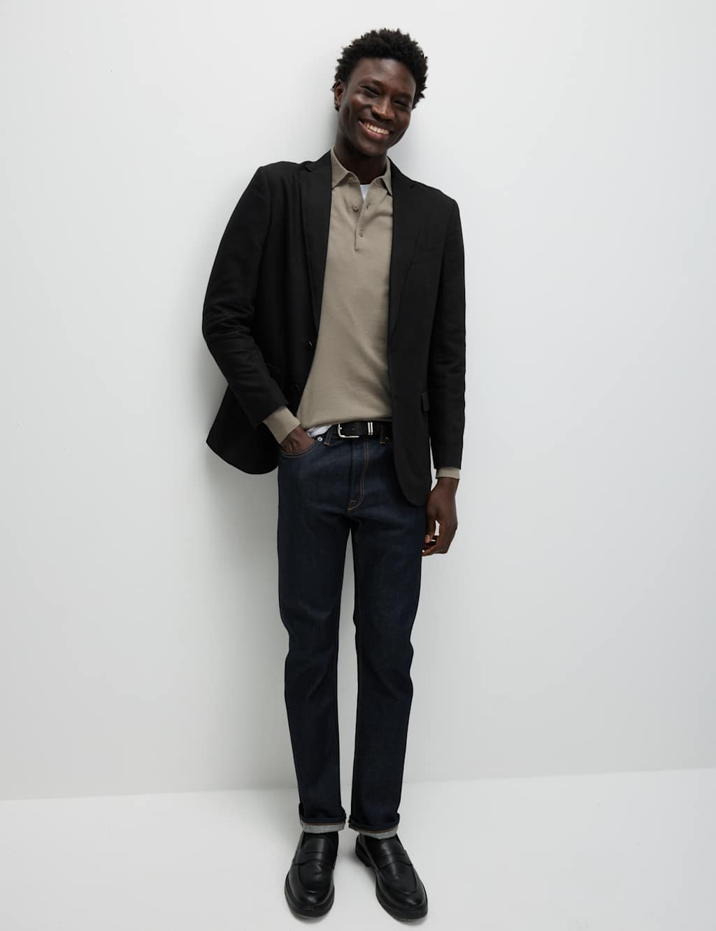 Tailored Fit Cotton Rich Laundered Jacket 5 of 7