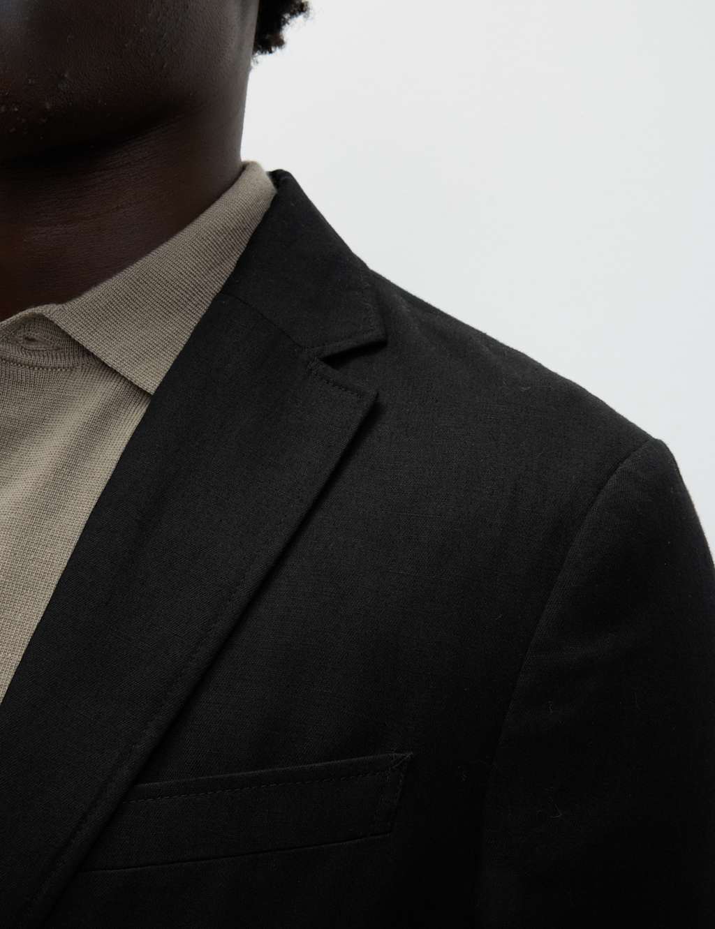 Tailored Fit Cotton Rich Laundered Jacket 6 of 7