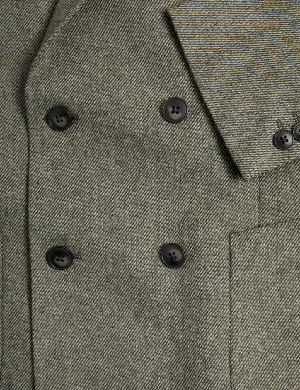 Tailored Fit Wool Blend Twill Blazer 3 of 8