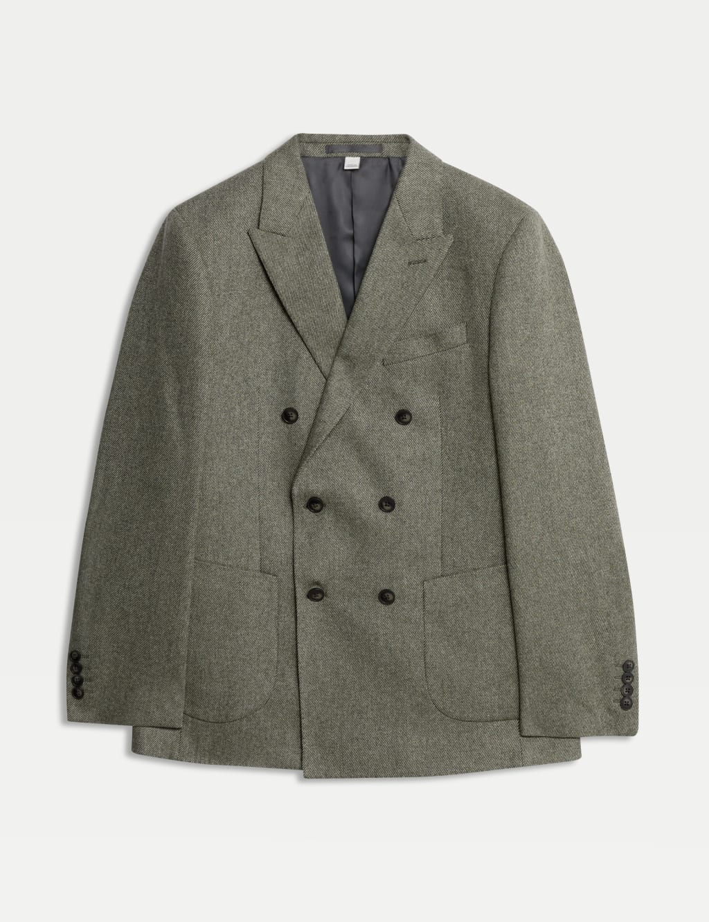 Tailored Fit Wool Blend Twill Blazer 2 of 8