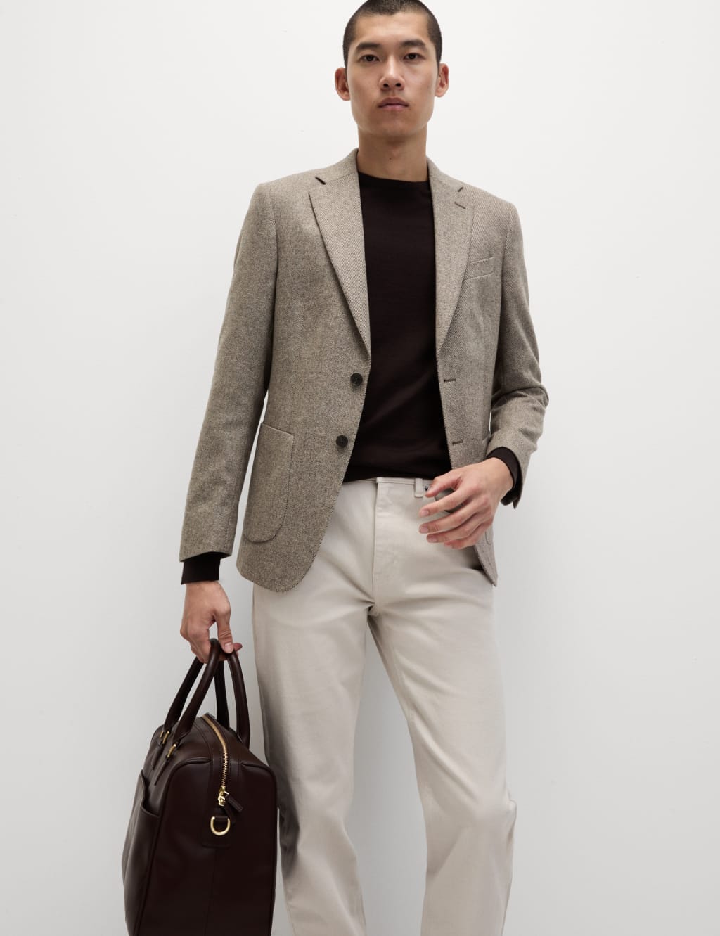 M&s grey blazer hot sale