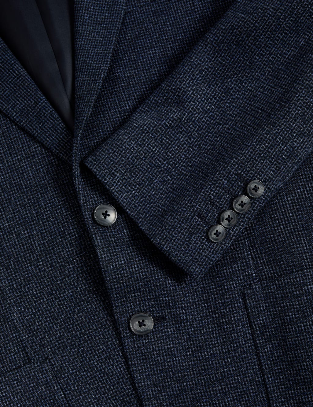 Tailored Fit Cotton Rich Puppytooth Blazer 3 of 8