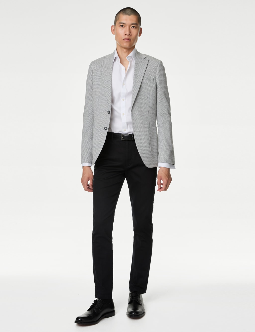 Tailored Fit Cotton Rich Puppytooth Blazer 5 of 7