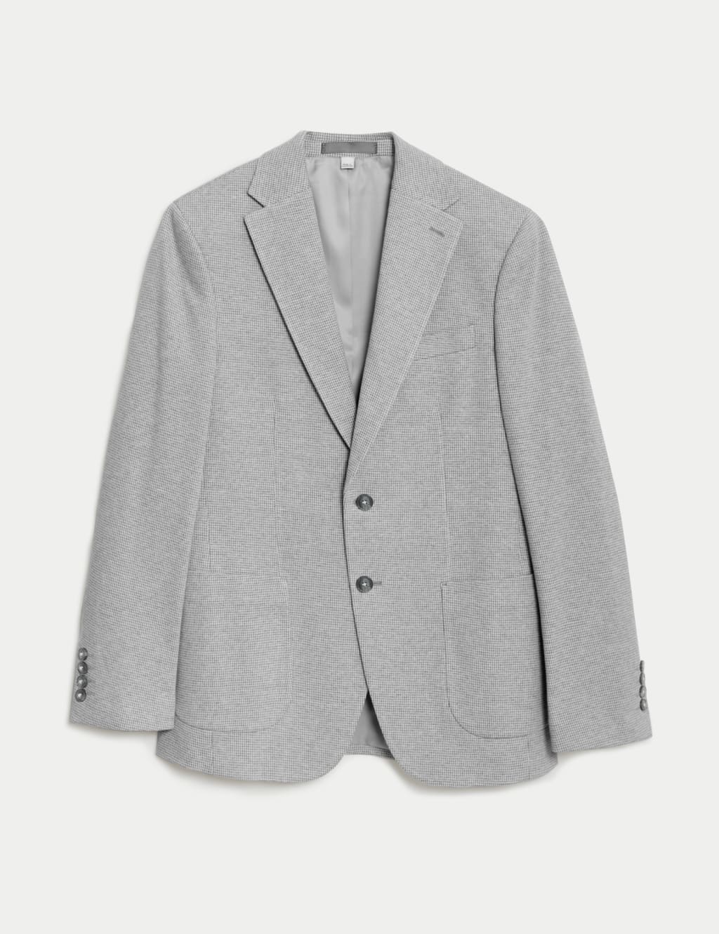 Tailored Fit Cotton Rich Puppytooth Blazer 2 of 7