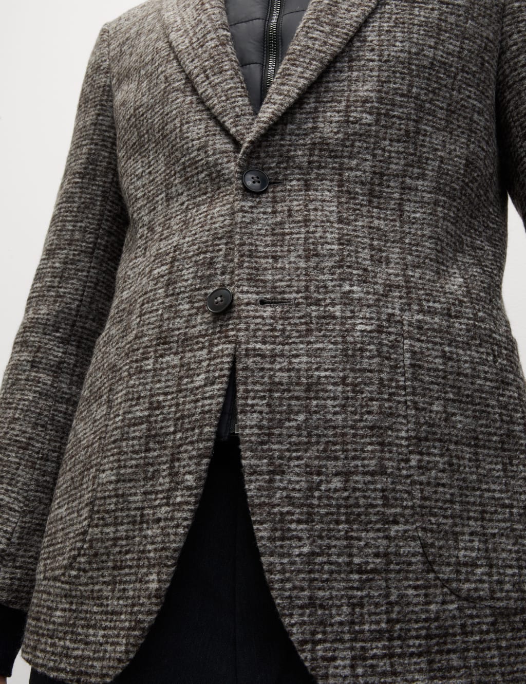 Blazer with detachable gilet online