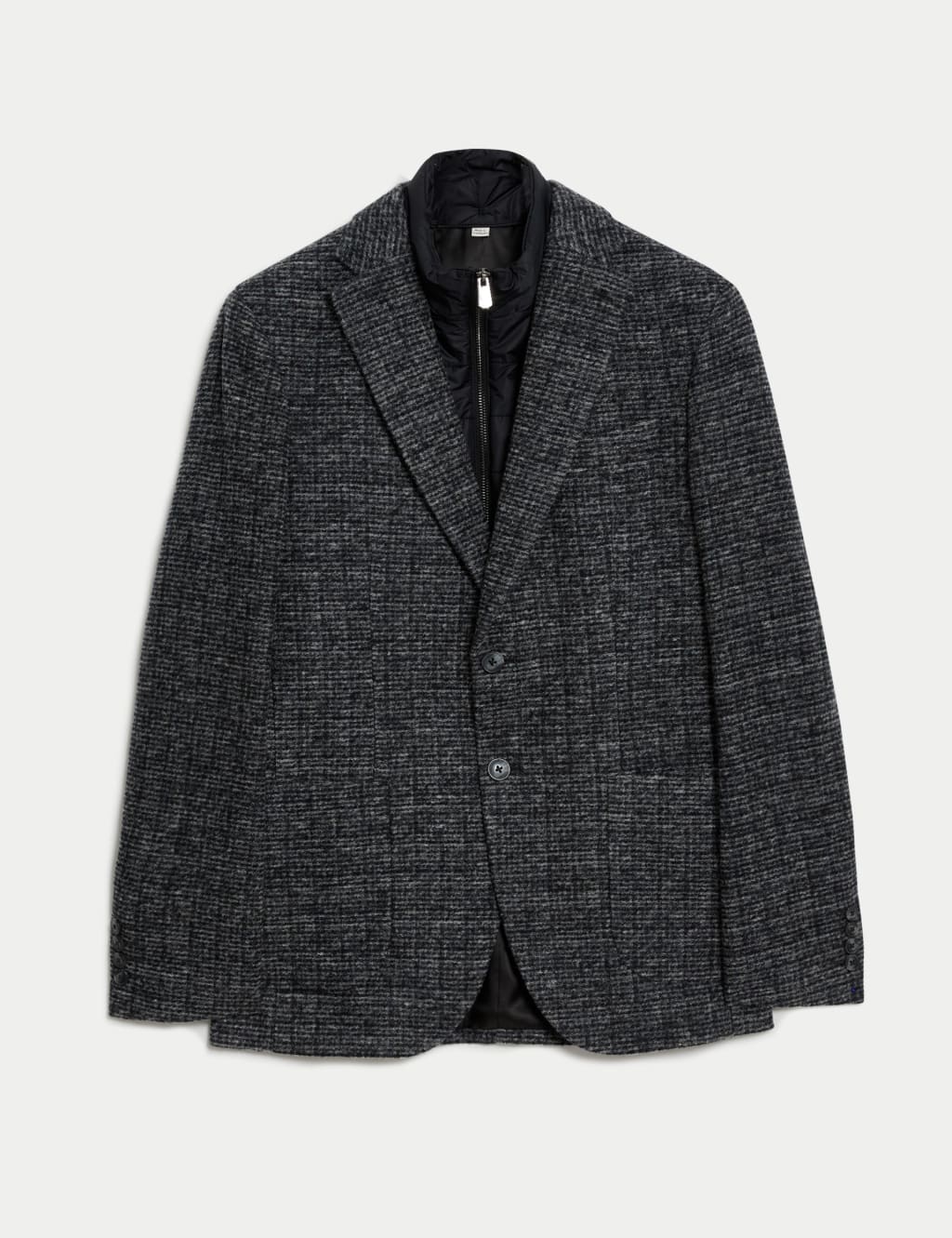 Men's wool blend blazer clearance
