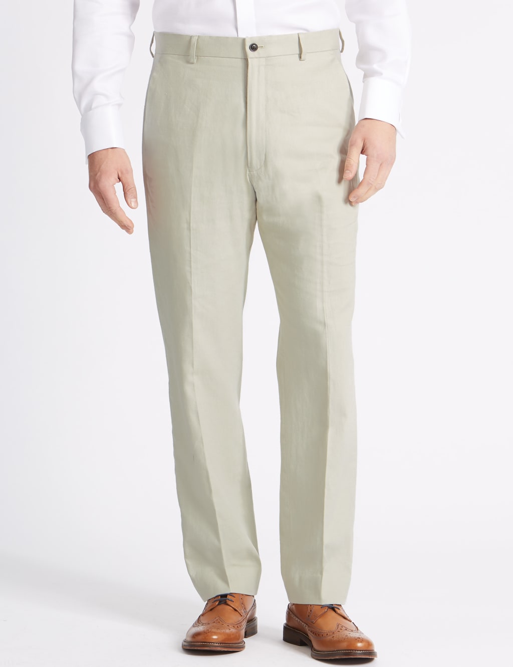 M&s mens linen trousers new arrivals