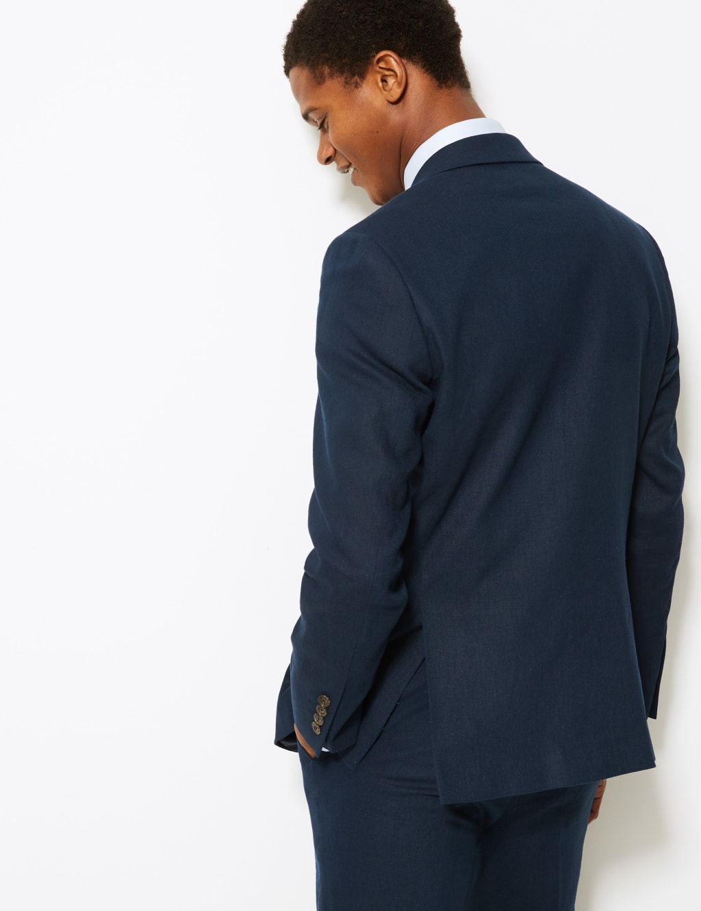 Big Tall Textured Regular Fit Jacket M S Collection M S