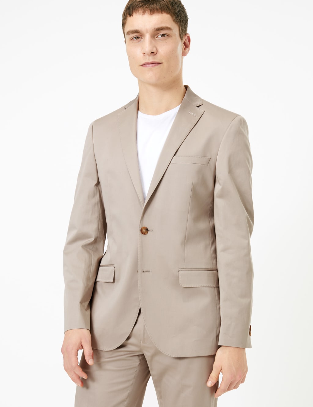 Slim Fit Jacket with Stretch 3 of 8