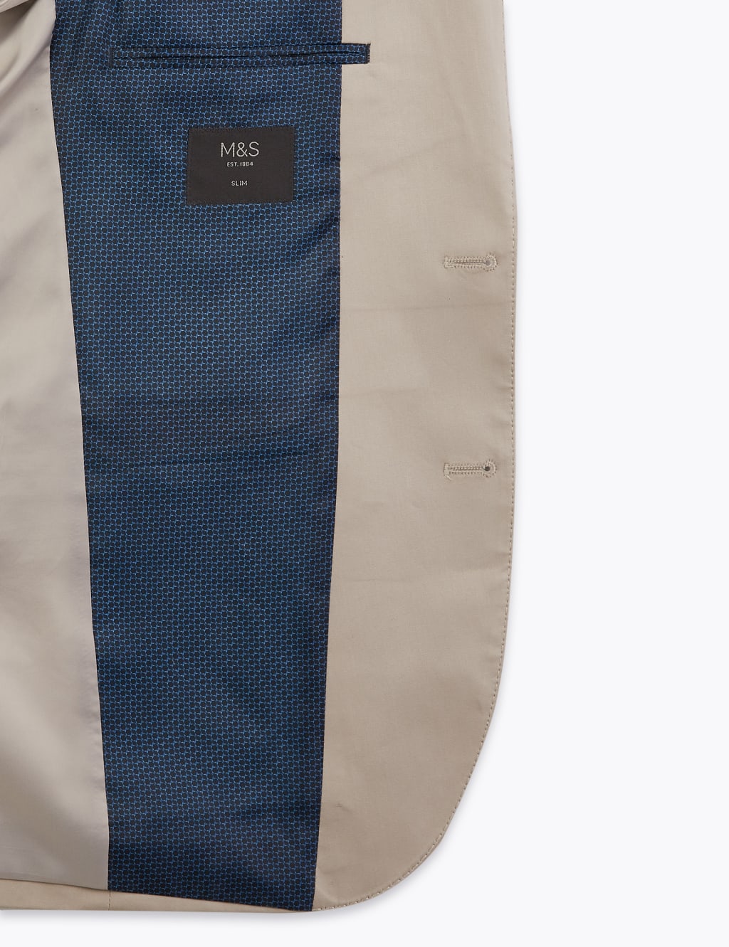 Slim Fit Jacket with Stretch 6 of 8