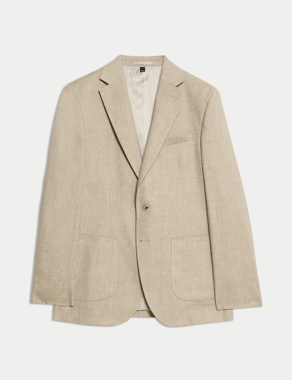 Tailored Fit Italian Linen Blend Twill Blazer 2 of 8