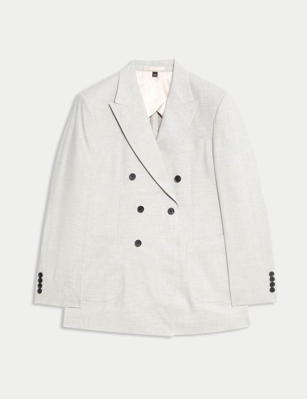 Tailored Fit Linen Blend Twill Blazer 2 of 8