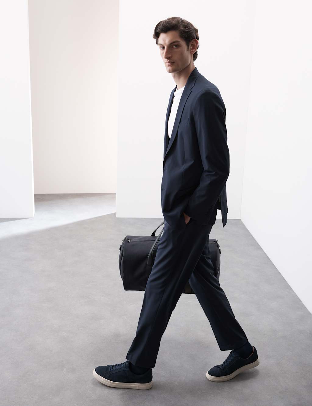 Performance Packable Elasticated Suit Trousers 1 of 6
