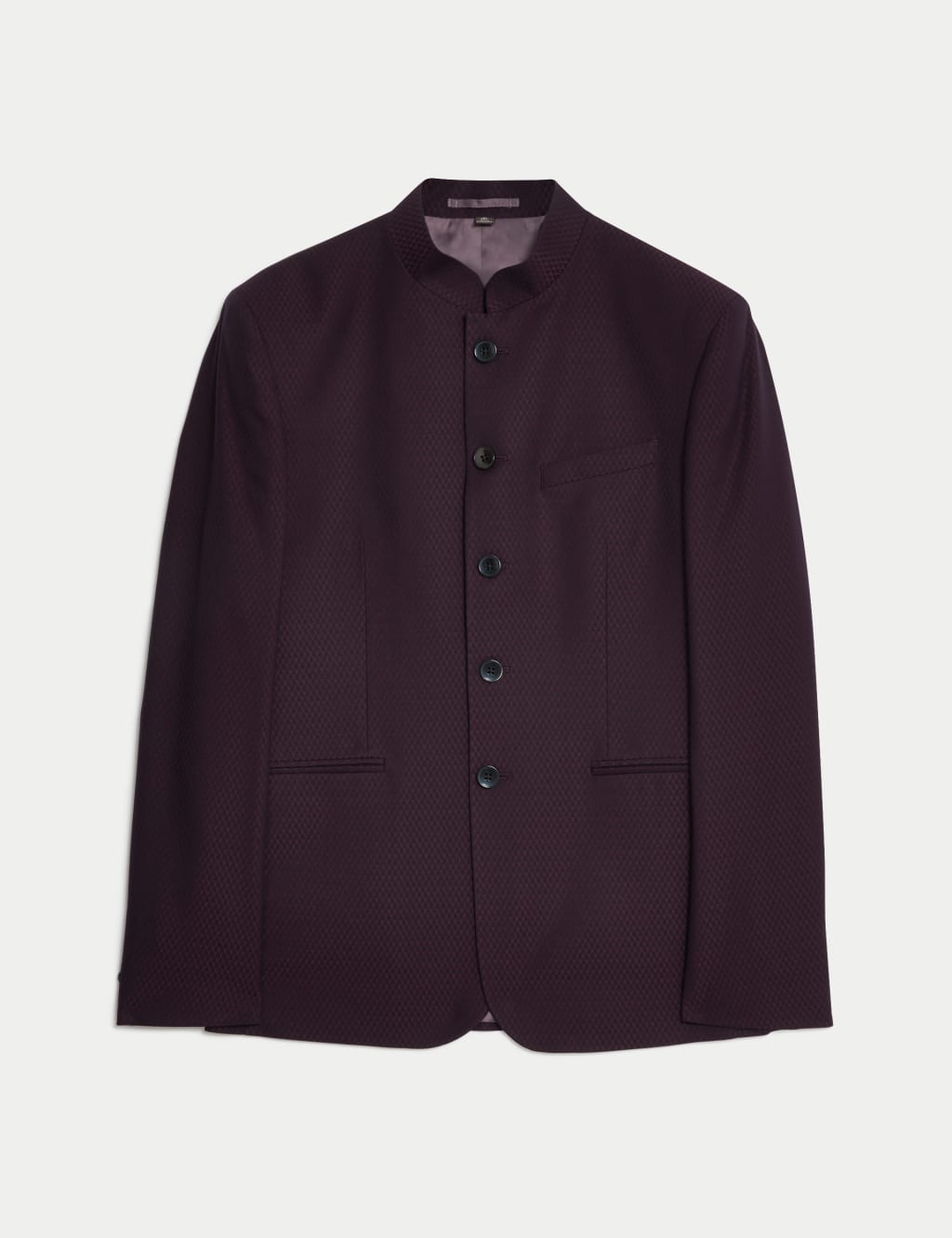 Textured Jacquard Nehru Jacket