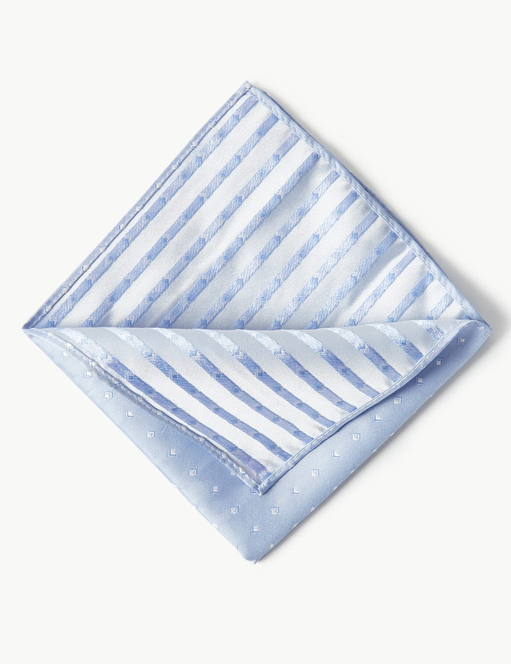 Geometric Pure Silk Hank & Tie Set 3 of 4