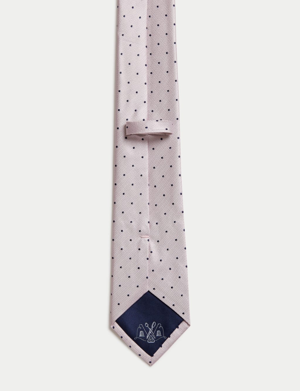 Pure Silk Polka Dot Tie 2 of 2