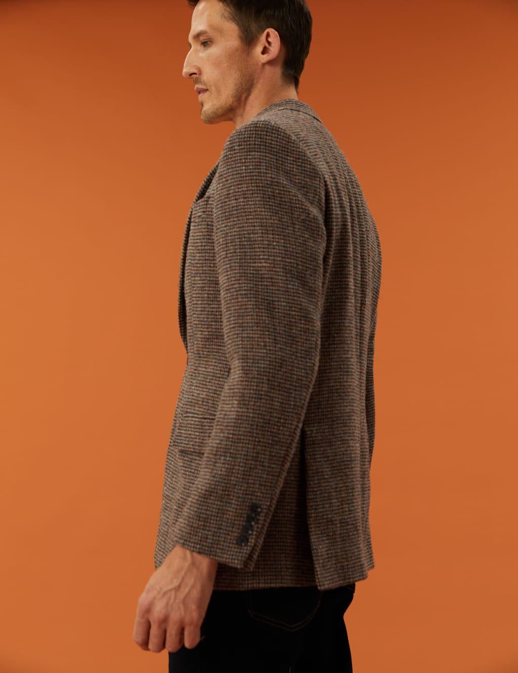 Regular Fit Harris Tweed Jacket 5 of 13