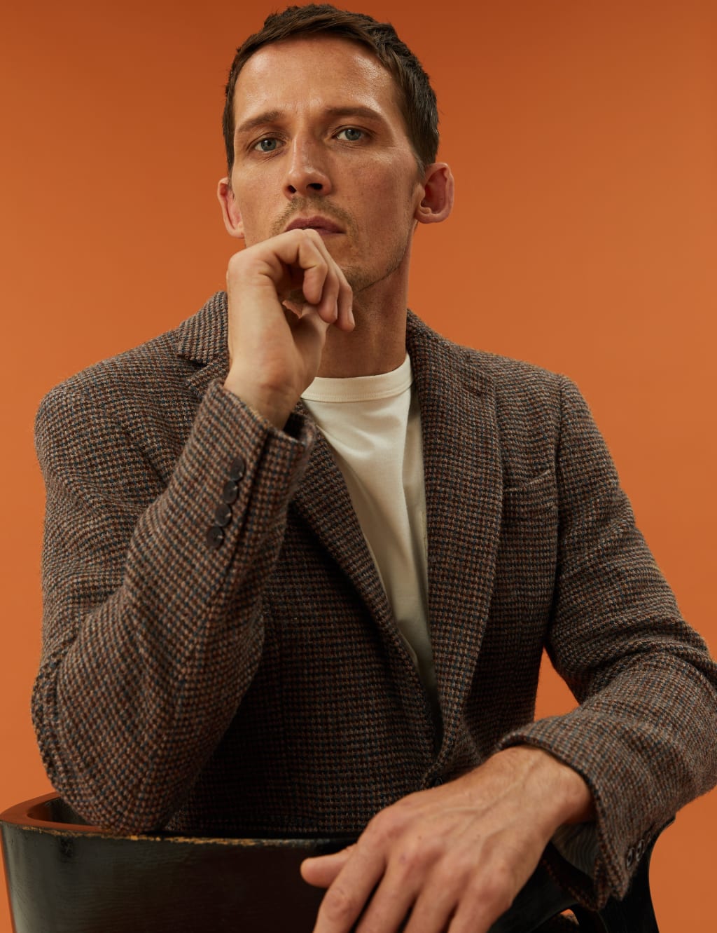 Regular Fit Harris Tweed Jacket 7 of 13