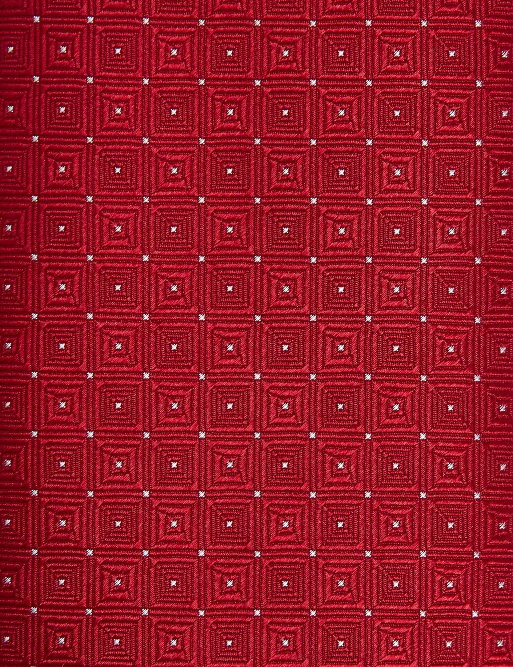 Polka Dot Pure Silk Tie 3 of 3
