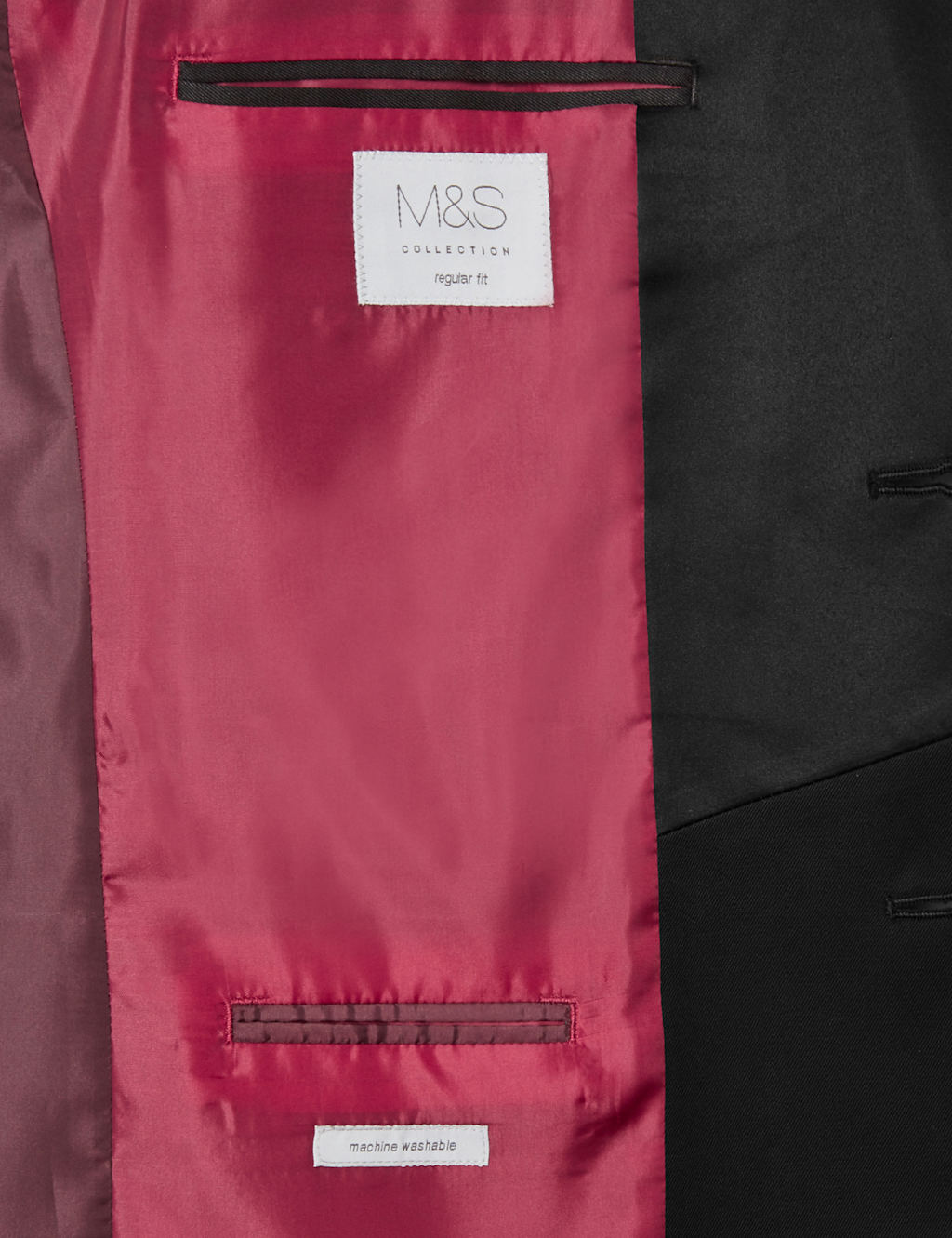 Black Regular Fit Jacket 8 of 9