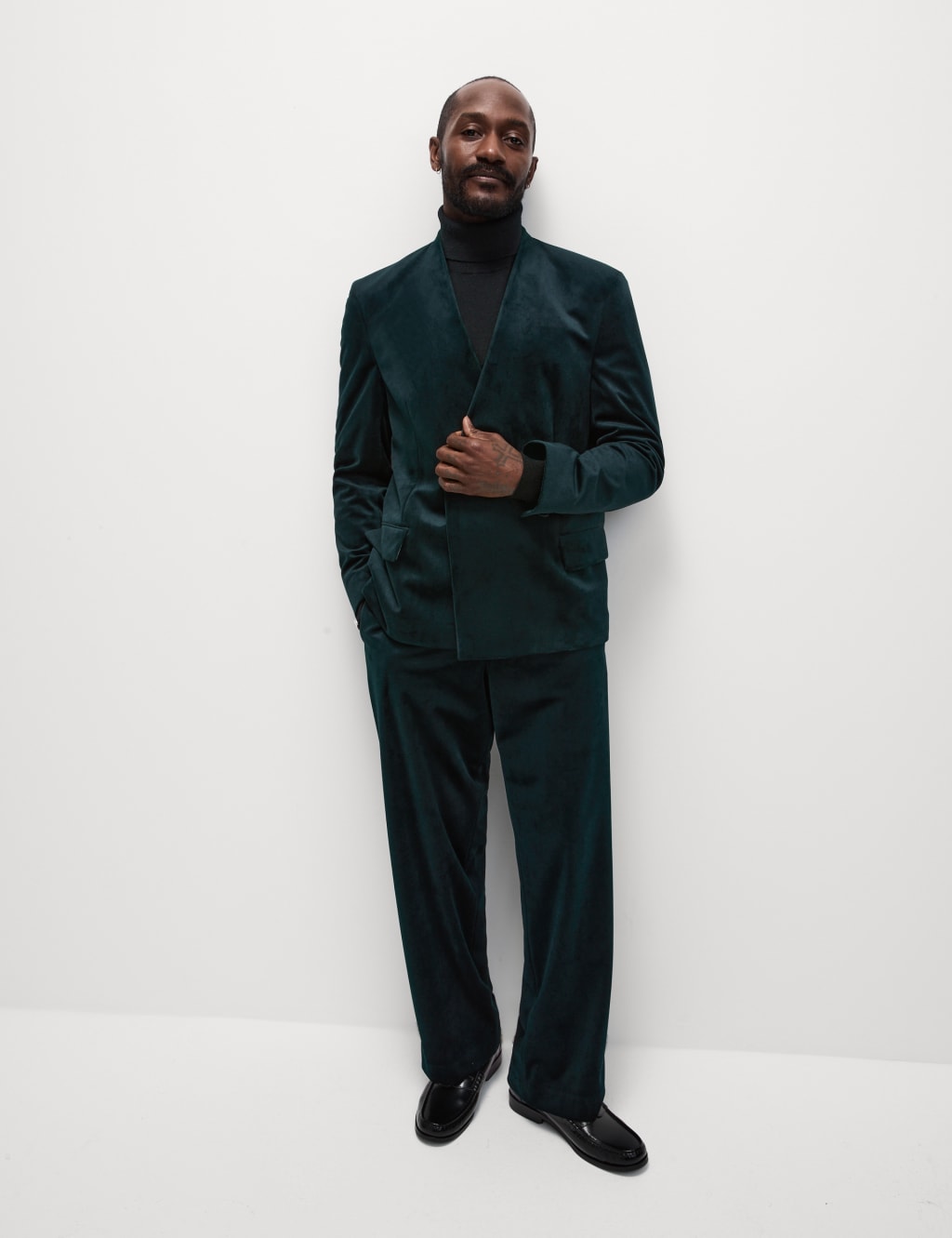 M&s velvet suit discount