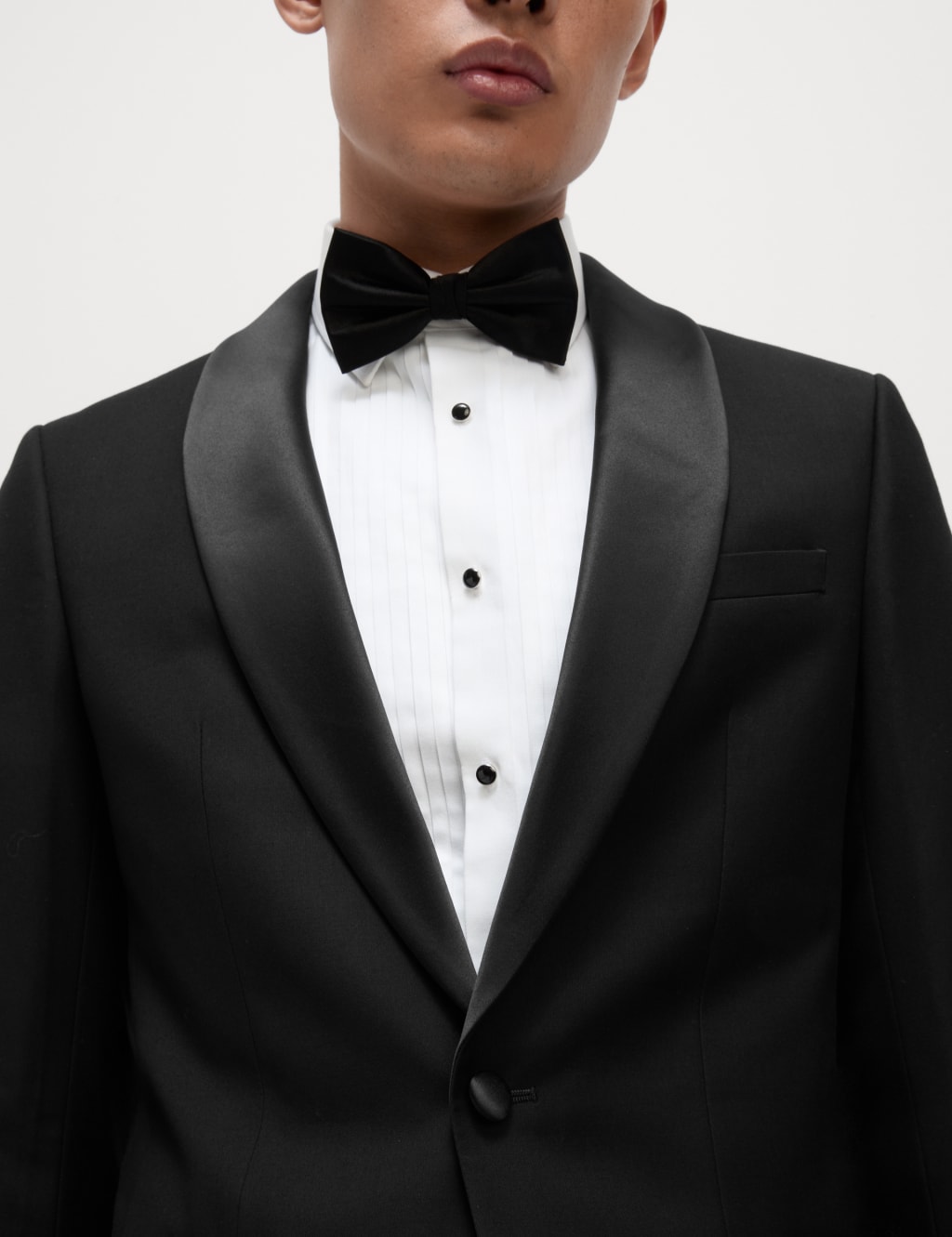 Slim Fit Shawl Collar Stretch Tuxedo Jacket 4 of 7