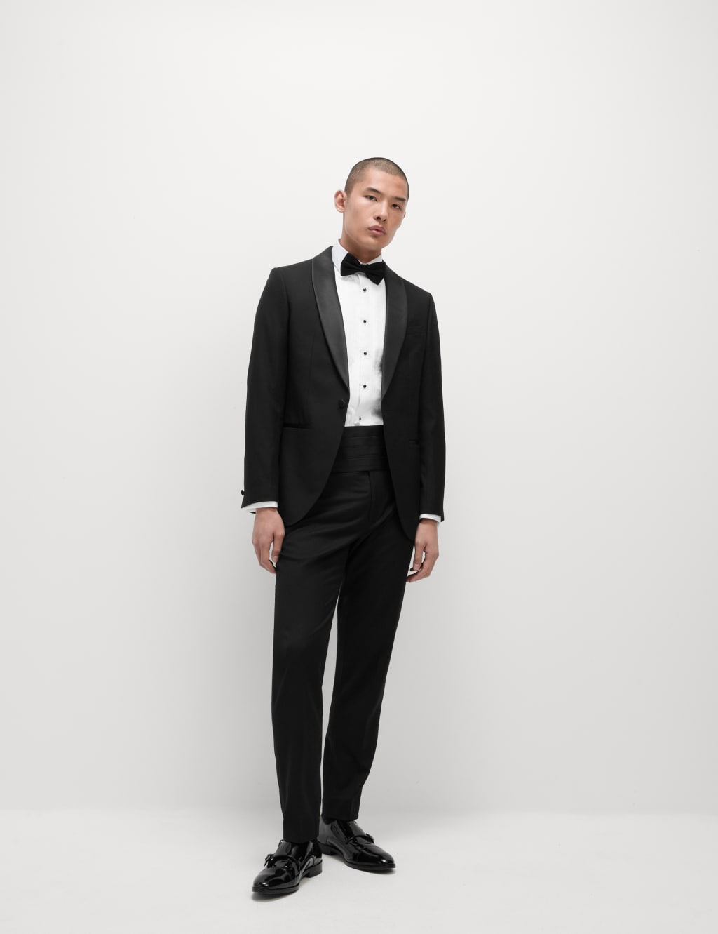 Slim Fit Shawl Collar Stretch Tuxedo Jacket 5 of 7