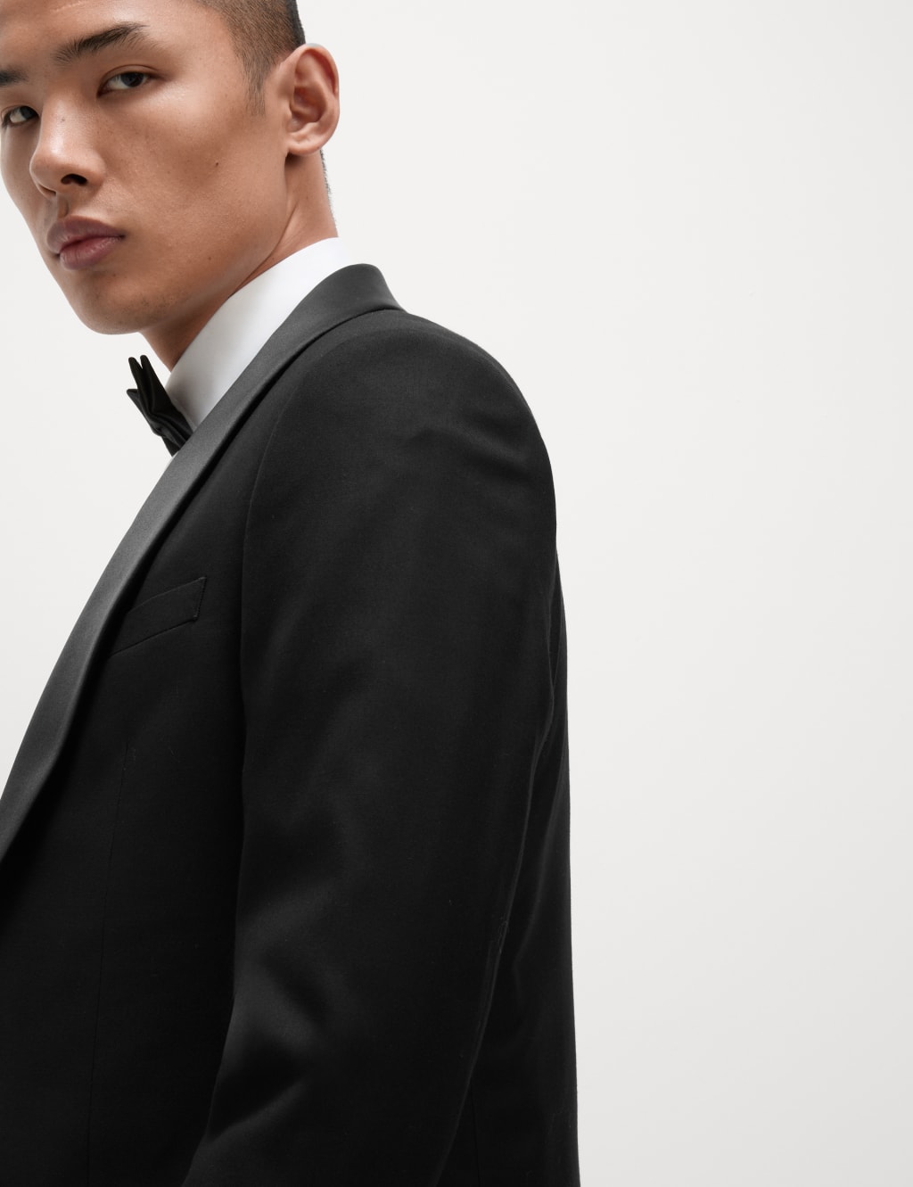 Slim Fit Shawl Collar Stretch Tuxedo Jacket 6 of 7