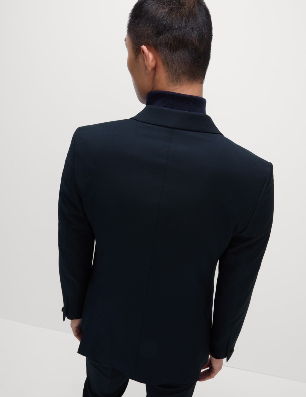 Slim Fit Double Breasted Tuxedo Jacket 7 of 7